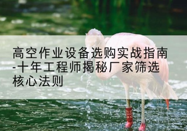 象山剪叉式升降机厂家-高空作业设备选购实战指南-十年工程师揭秘厂家筛选核心法则